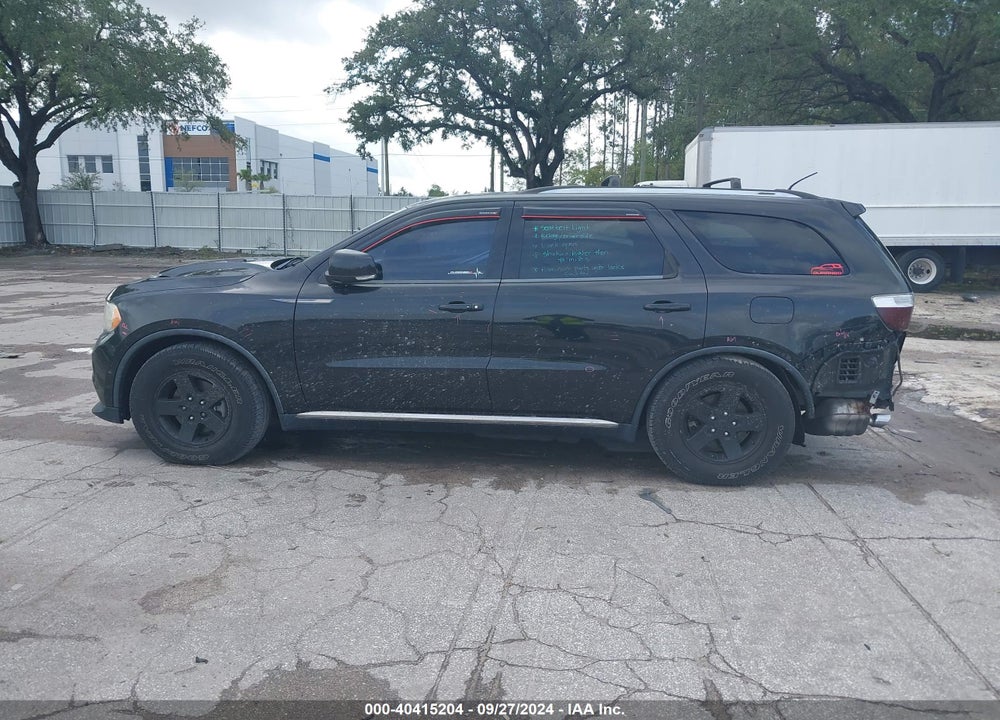 2013 DODGE DURANGO CREW VIN: 1C4RDHDG5DC700229
