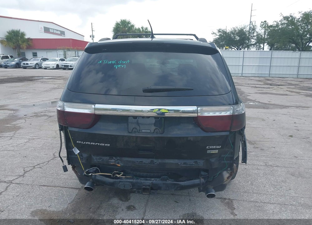 2013 DODGE DURANGO CREW VIN: 1C4RDHDG5DC700229