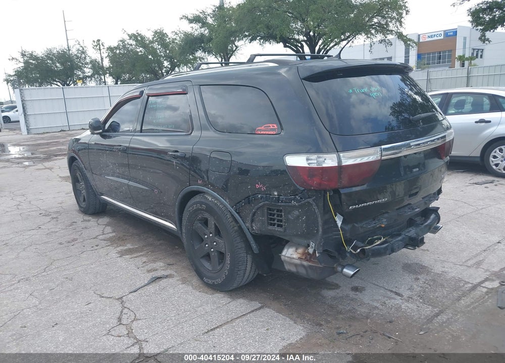2013 DODGE DURANGO CREW VIN: 1C4RDHDG5DC700229