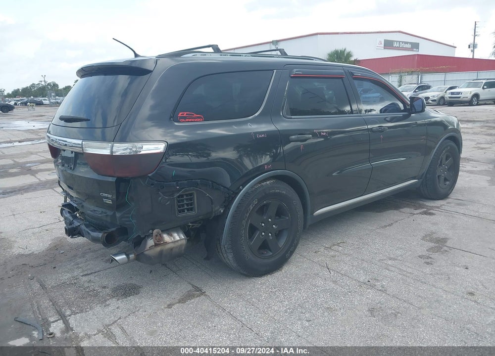 2013 DODGE DURANGO CREW VIN: 1C4RDHDG5DC700229