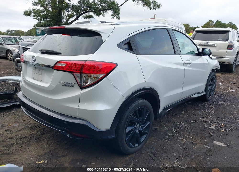 2021 HONDA HR-V AWD SPORT VIN: 3CZRU6H19MM735746