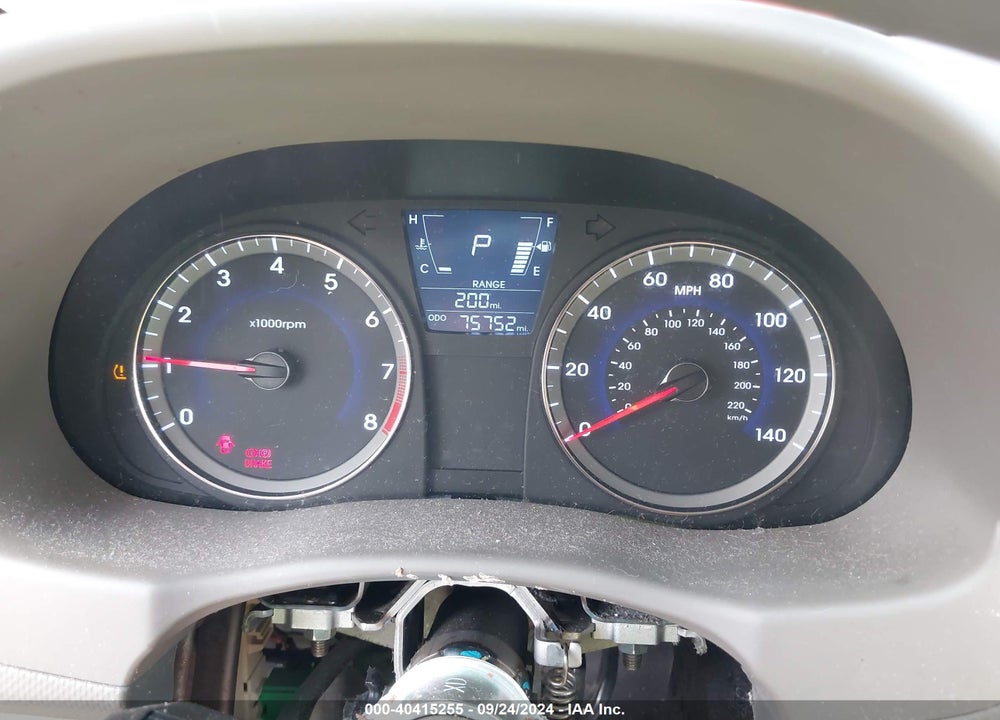 2013 HYUNDAI ACCENT GLS VIN: KMHCU4AE5DU377629