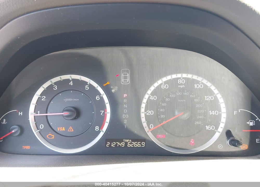 2009 HONDA ACCORD 3.5 EX VIN: 1HGCP36739A032013