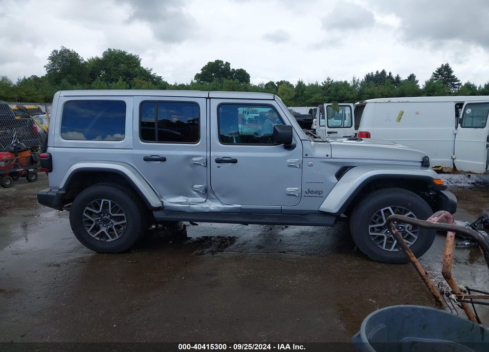 2024 JEEP WRANGLER 4-DOOR SAHARA 4X4 VIN: 1C4PJXEN9RW119622