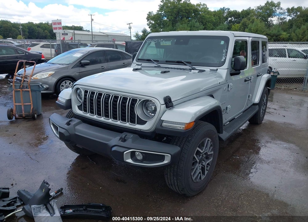 2024 JEEP WRANGLER 4-DOOR SAHARA 4X4 VIN: 1C4PJXEN9RW119622