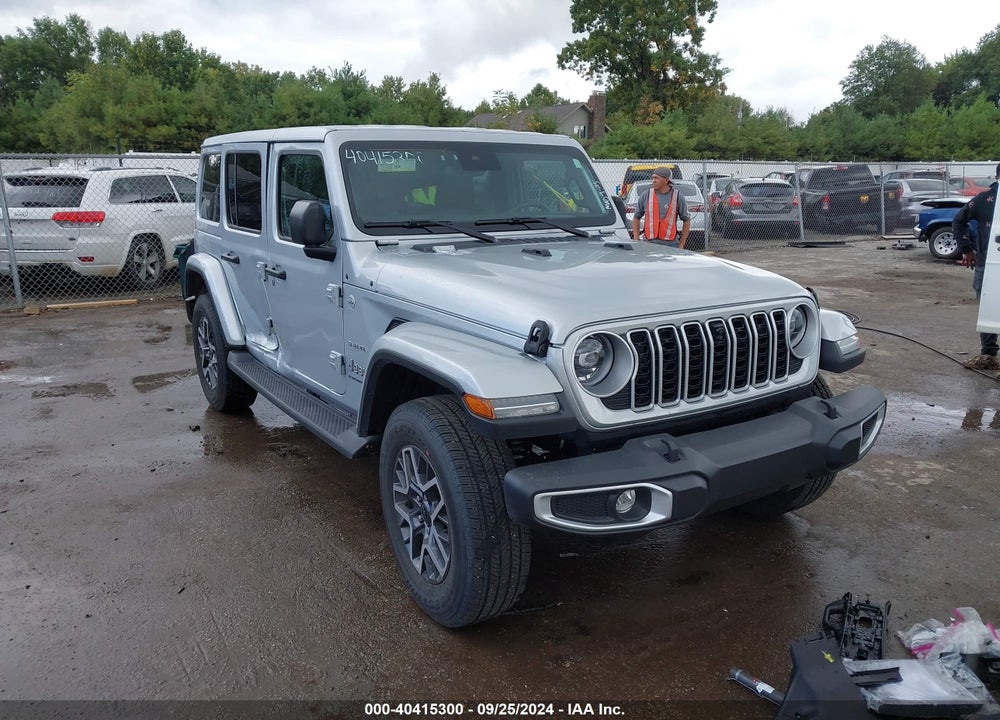 2024 JEEP WRANGLER 4-DOOR SAHARA 4X4 VIN: 1C4PJXEN9RW119622