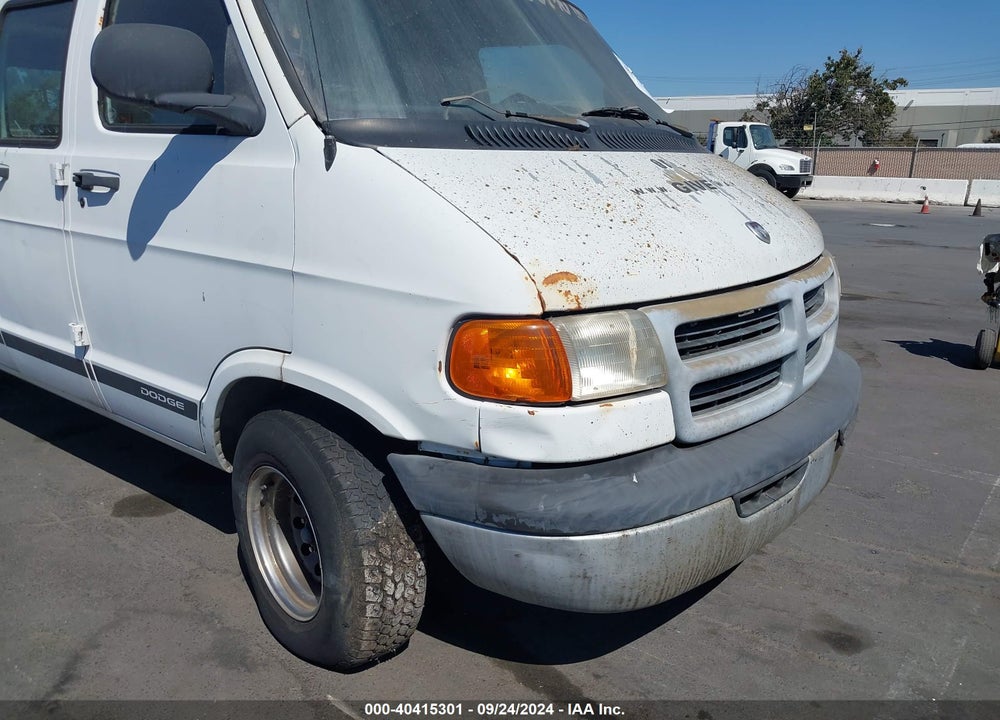 1999 DODGE RAM VAN 1500 COMMERCIAL/CONVERSION VIN: 2B7HB11Y3XK536456
