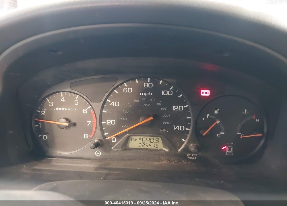 1999 HONDA ACCORD VIN: 1HGCG5548XA123746