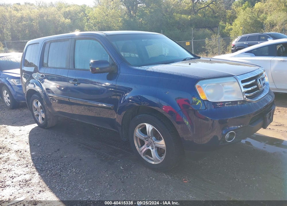 2015 HONDA PILOT EX-L VIN: 5FNYF4H74FB039887