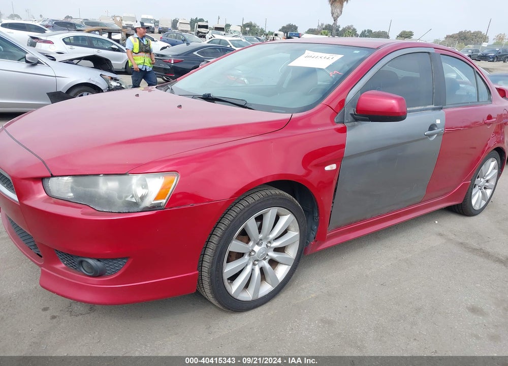2009 MITSUBISHI LANCER GTS VIN: JA3AU86W19U017929