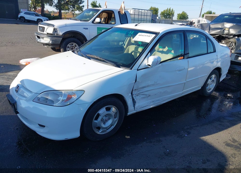 2004 HONDA CIVIC HYBRID VIN: JHMES96674S006449