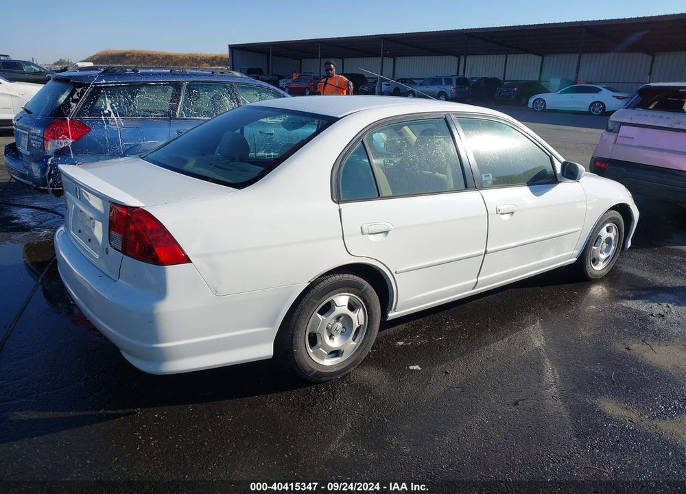 2004 HONDA CIVIC HYBRID VIN: JHMES96674S006449
