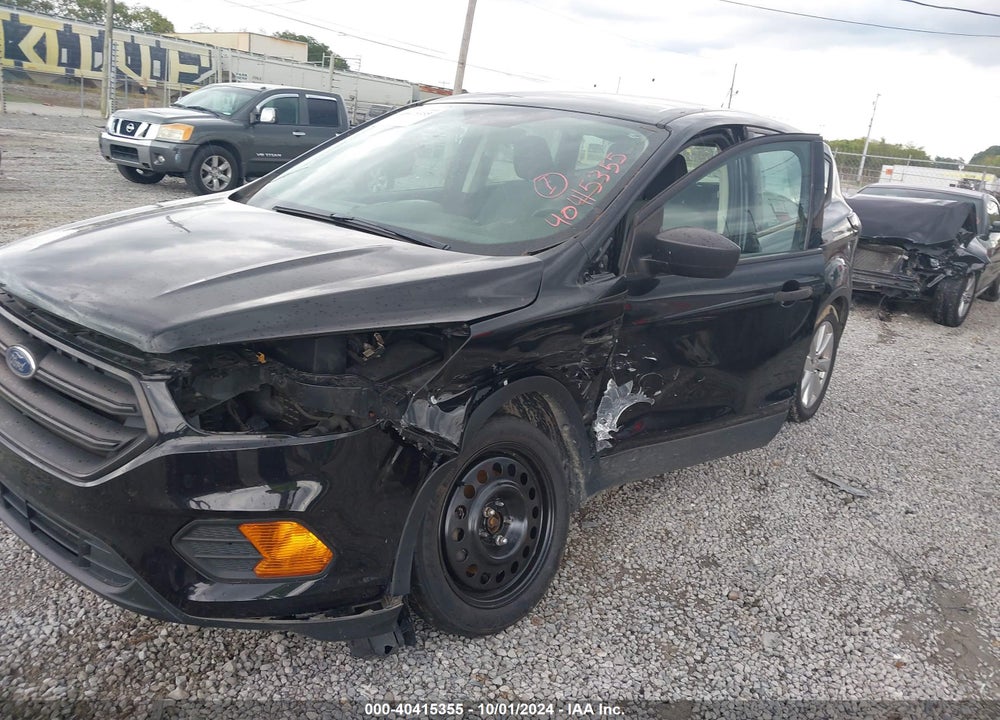 2018 FORD ESCAPE S VIN: 1FMCU0F78JUD14457