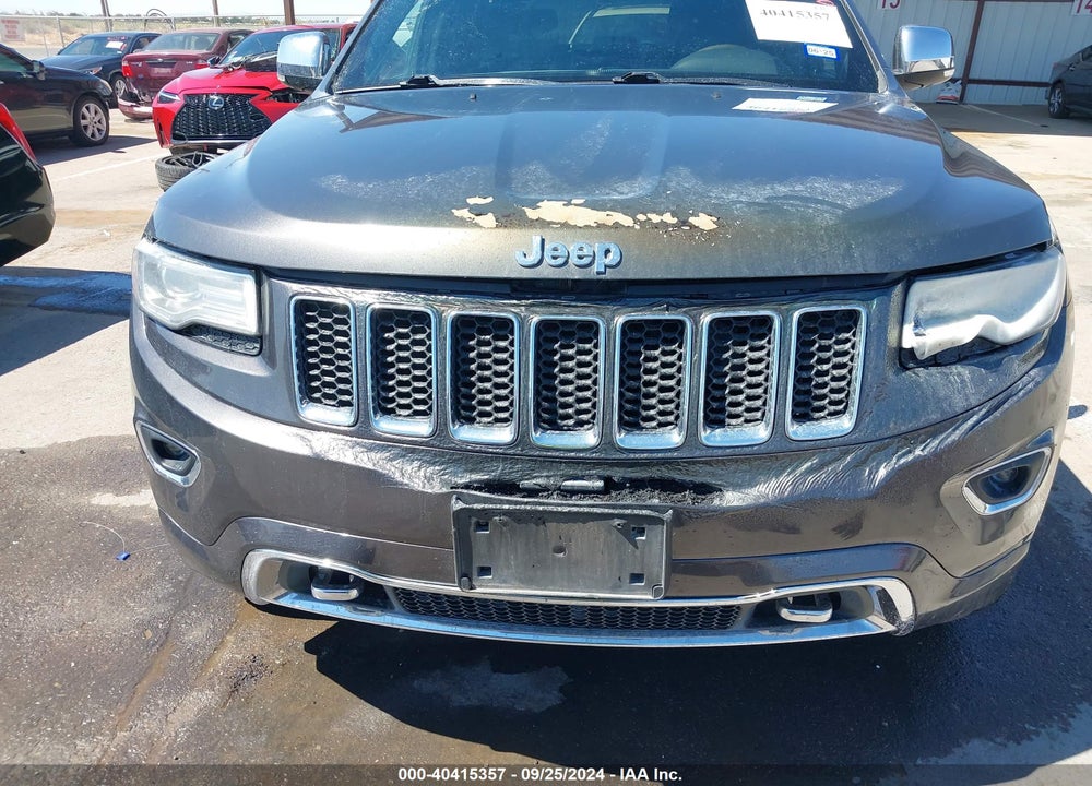 2014 JEEP GRAND CHEROKEE OVERLAND VIN: 1C4RJFCG8EC359361
