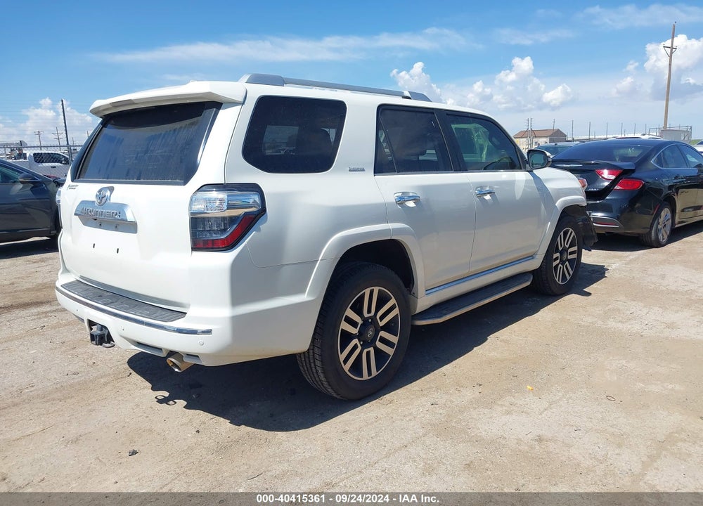 2016 TOYOTA 4RUNNER LIMITED VIN: JTEBU5JR9G5292943