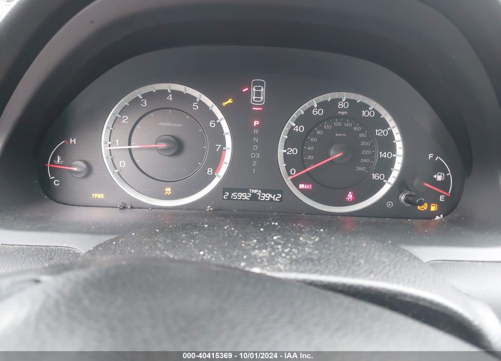 2012 HONDA ACCORD 2.4 EX VIN: 1HGCP2F71CA132936