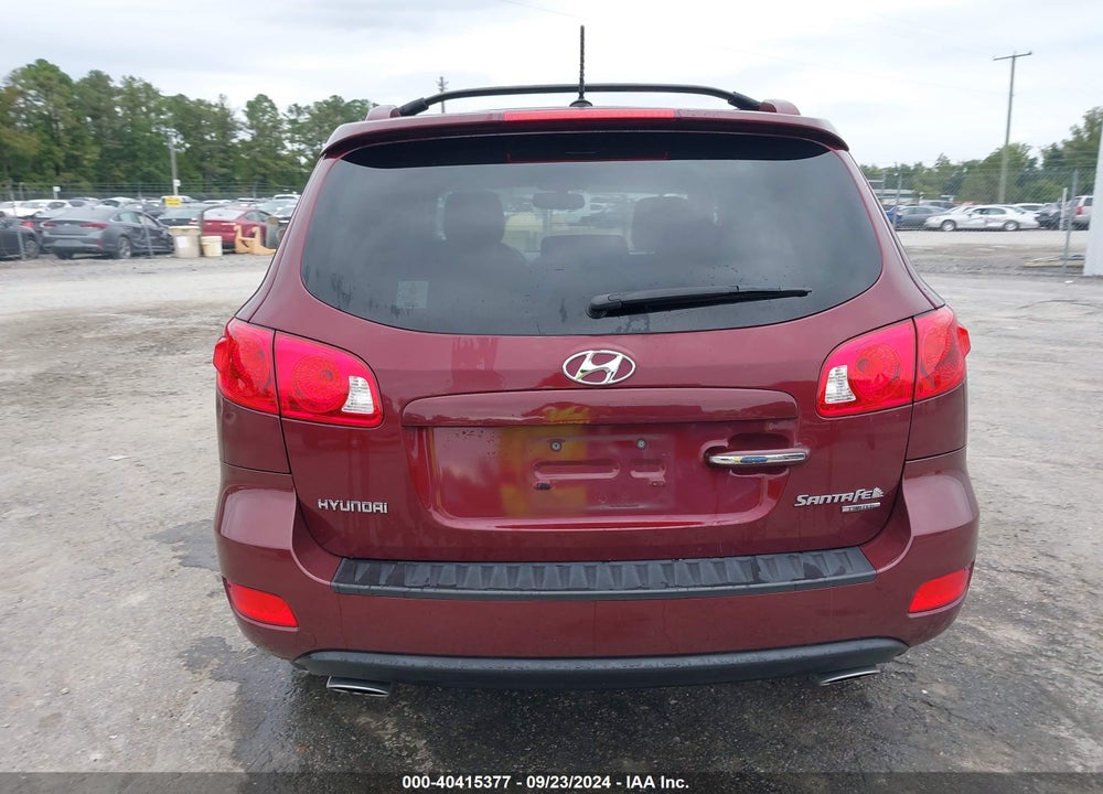 2009 HYUNDAI SANTA FE LIMITED VIN: 5NMSH13E59H265007