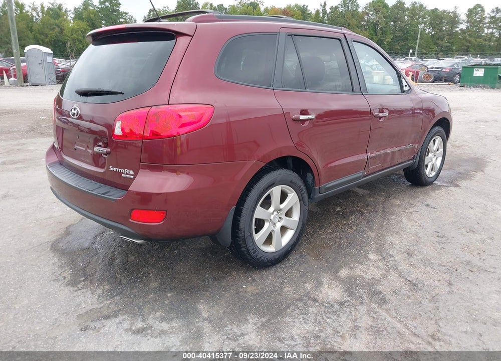 2009 HYUNDAI SANTA FE LIMITED VIN: 5NMSH13E59H265007