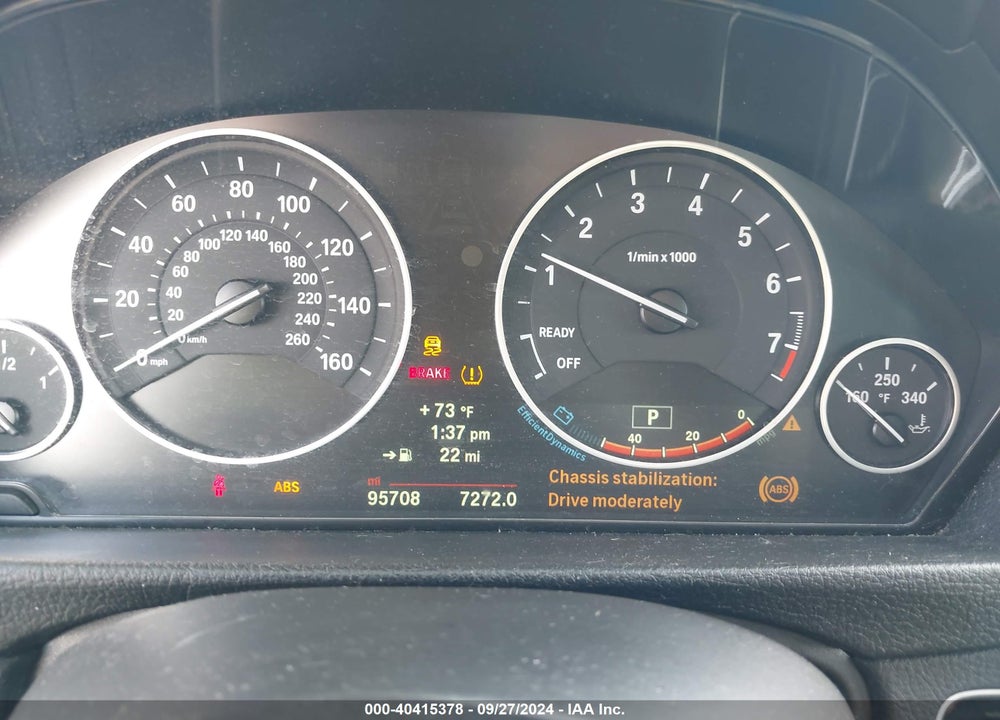 2014 BMW 328I VIN: WBA3C1C50EK108967