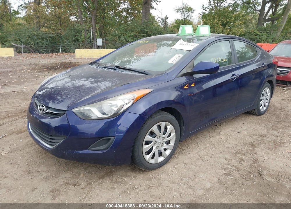 2012 HYUNDAI ELANTRA GLS VIN: 5NPDH4AE1CH136057