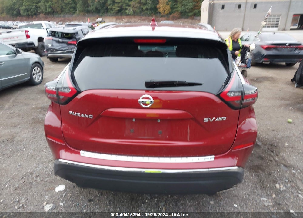2019 NISSAN MURANO SV VIN: 5N1AZ2MS8KN163918