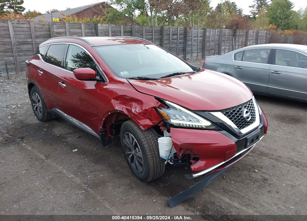 2019 NISSAN MURANO SV VIN: 5N1AZ2MS8KN163918