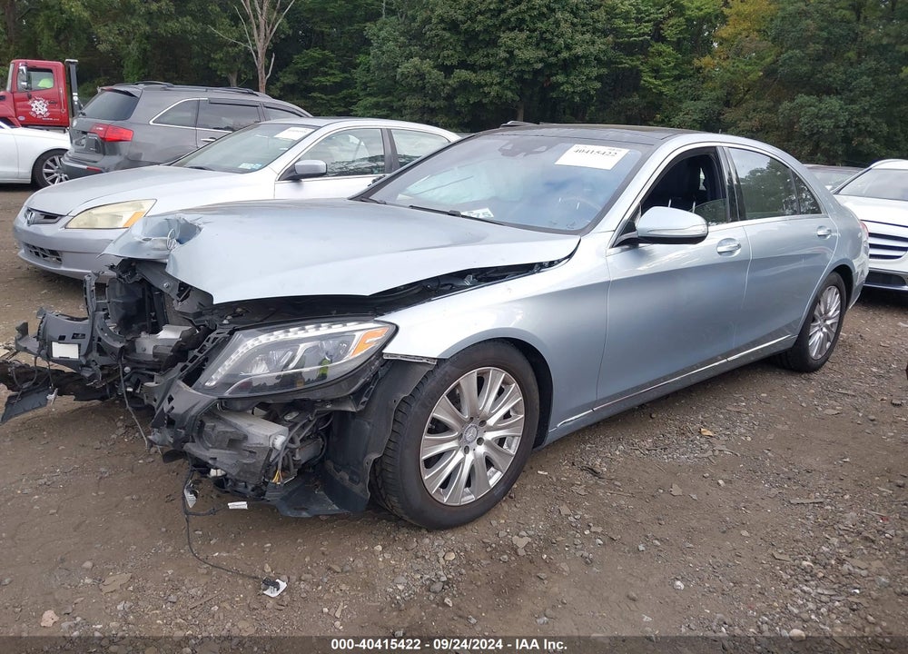 2015 MERCEDES-BENZ S 550 4MATIC VIN: WDDUG8FB8FA075171
