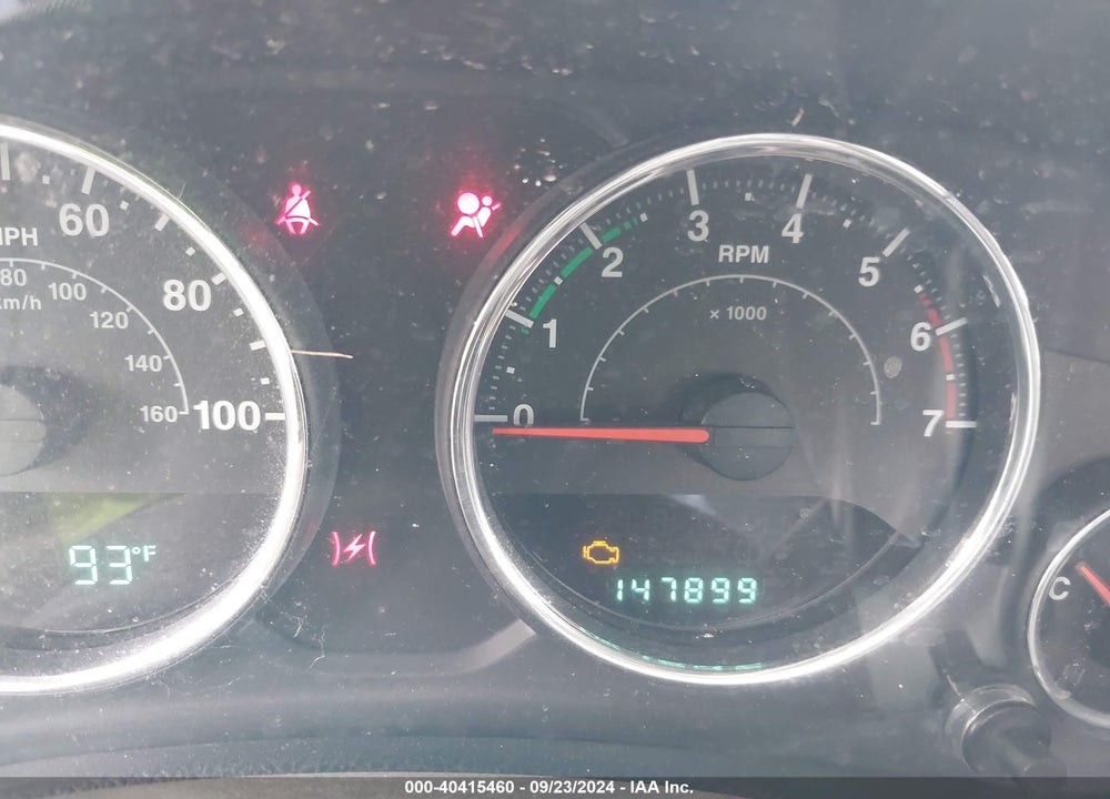 2011 JEEP WRANGLER SPORT VIN: 1J4AA2D16BL501549