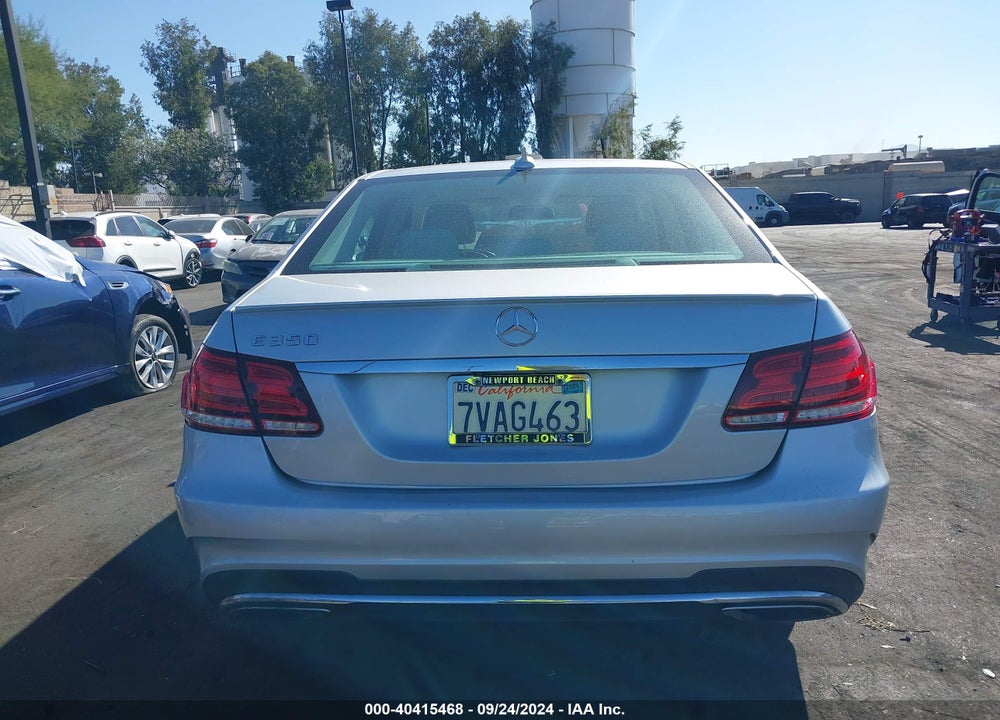 2014 MERCEDES-BENZ E 350 VIN: WDDHF5KB1EA916724