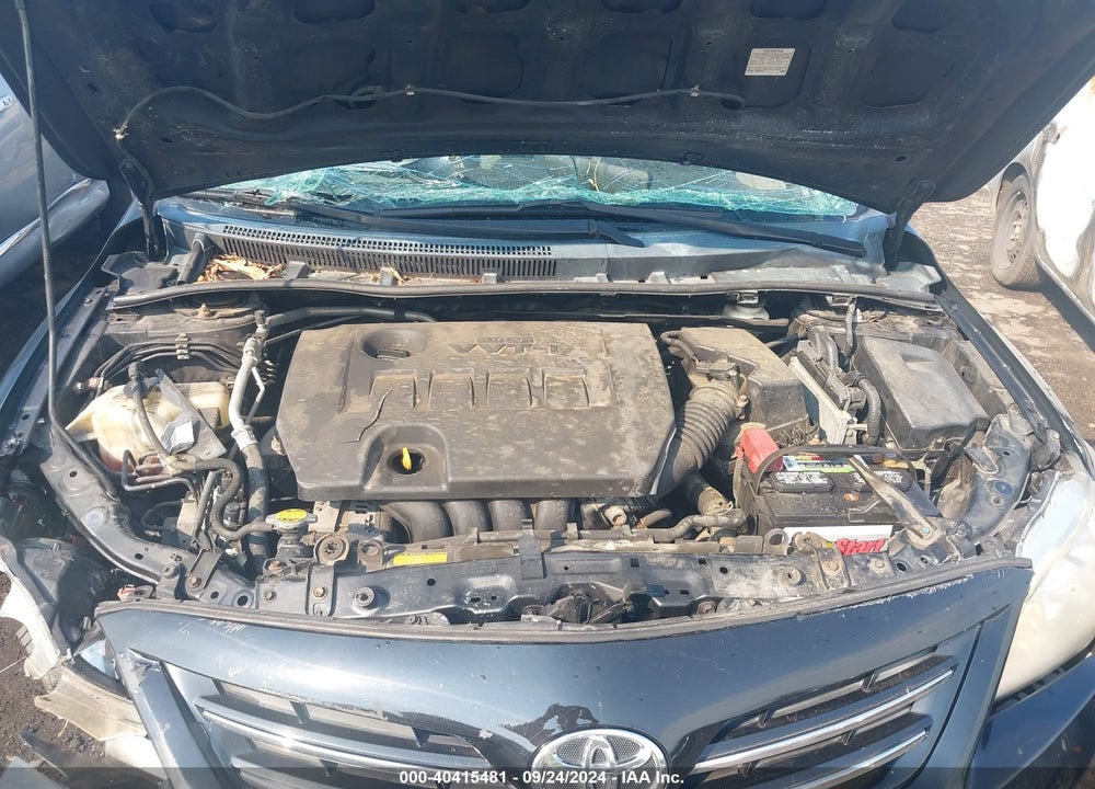2013 TOYOTA COROLLA LE VIN: 2T1BU4EE3DC127376