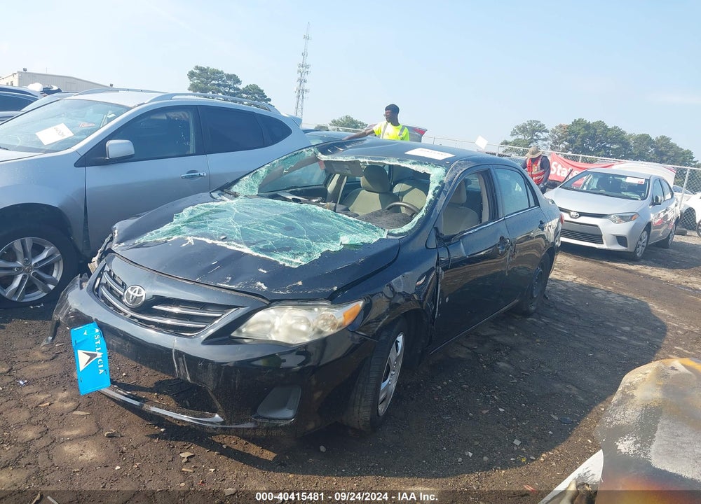 2013 TOYOTA COROLLA LE VIN: 2T1BU4EE3DC127376
