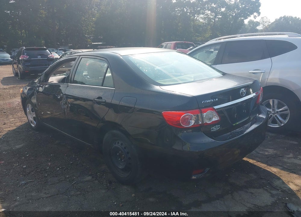 2013 TOYOTA COROLLA LE VIN: 2T1BU4EE3DC127376