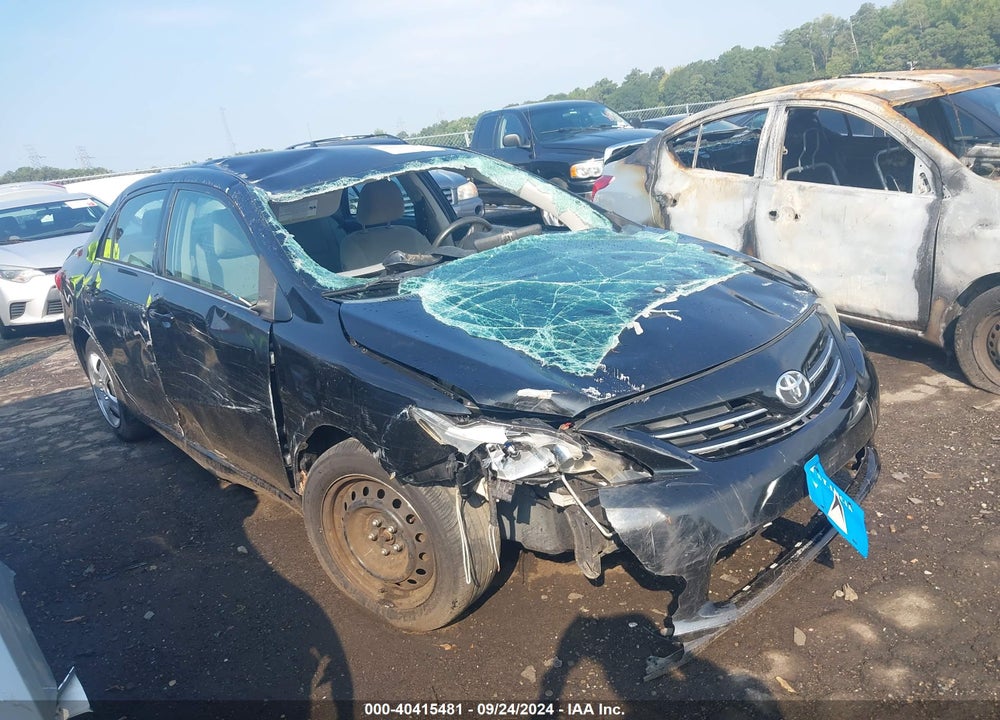 2013 TOYOTA COROLLA LE VIN: 2T1BU4EE3DC127376