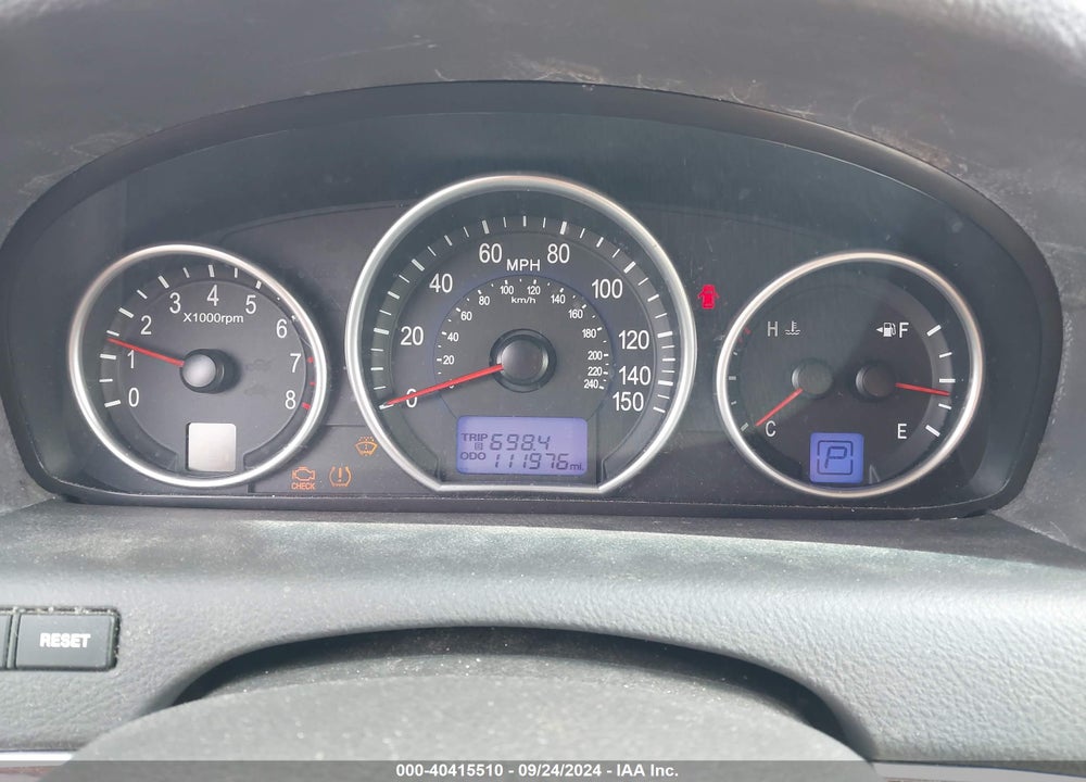 2008 HYUNDAI VERACRUZ GLS/LIMITED/SE VIN: KM8NU13C08U072998