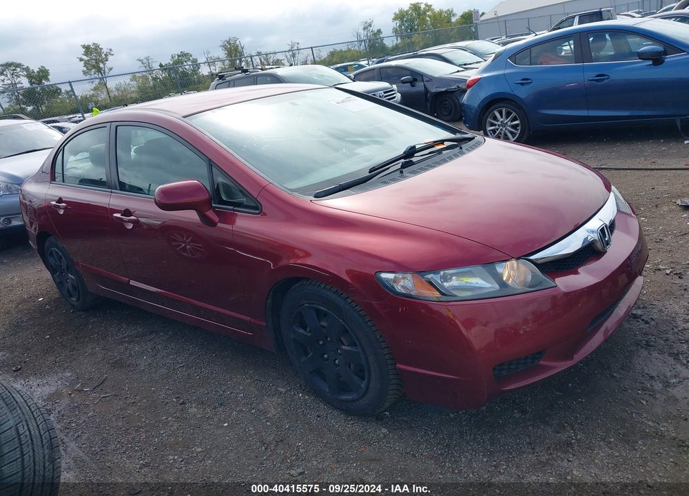 2010 HONDA CIVIC LX VIN: 2HGFA1F55AH577542