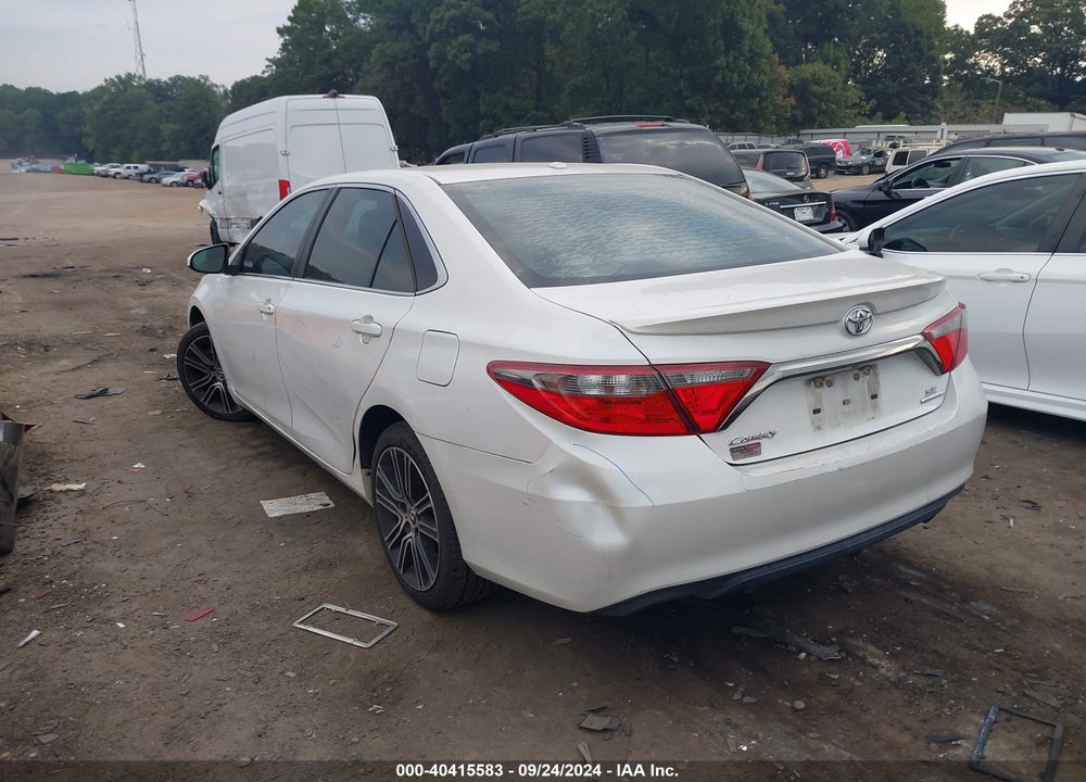 2016 TOYOTA CAMRY SE VIN: 4T1BF1FK3GU181681