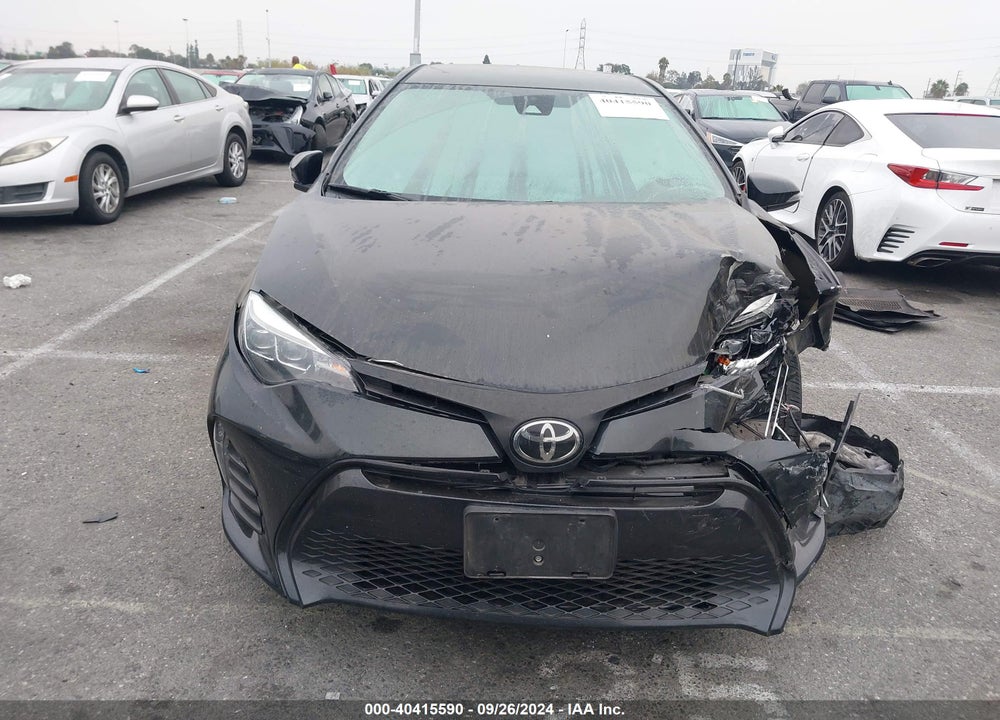 2019 TOYOTA COROLLA SE VIN: 5YFBURHE6KP917969