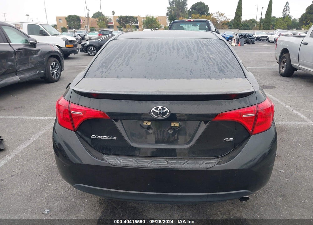 2019 TOYOTA COROLLA SE VIN: 5YFBURHE6KP917969