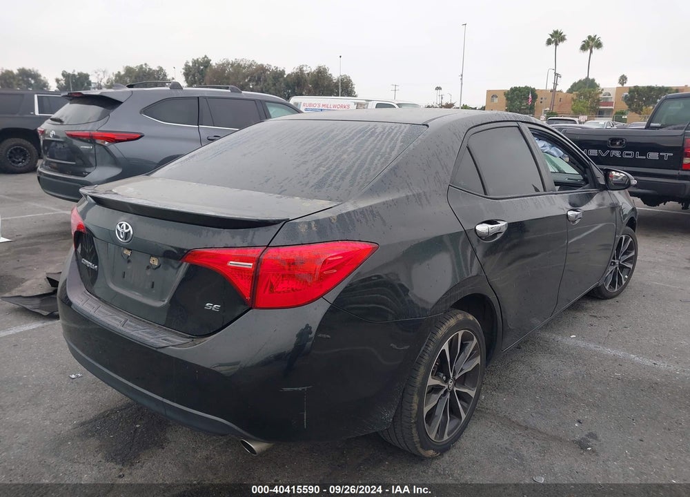 2019 TOYOTA COROLLA SE VIN: 5YFBURHE6KP917969