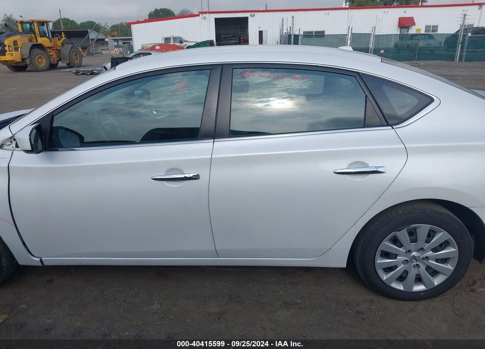 2017 NISSAN SENTRA SV VIN: 3N1AB7AP6HY375561