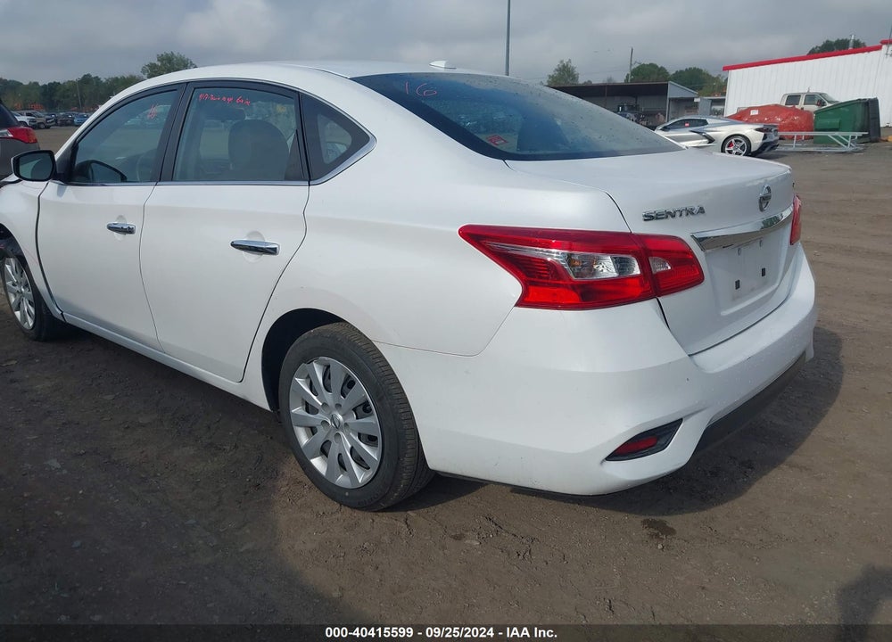 2017 NISSAN SENTRA SV VIN: 3N1AB7AP6HY375561
