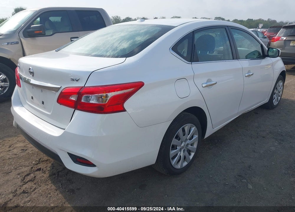 2017 NISSAN SENTRA SV VIN: 3N1AB7AP6HY375561