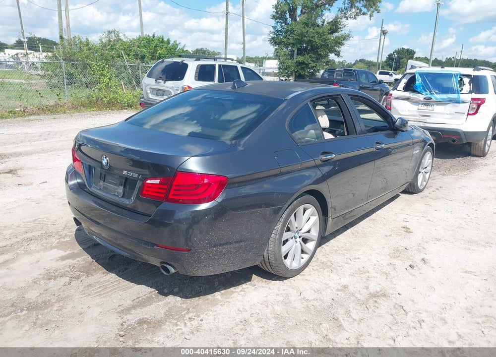 2011 BMW 535I VIN: WBAFR7C51BC607247