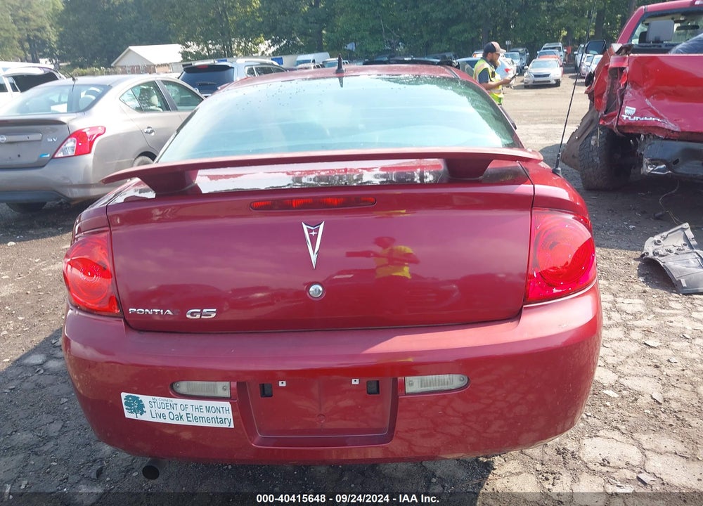 2009 PONTIAC G5 VIN: 1G2AS18H797210389