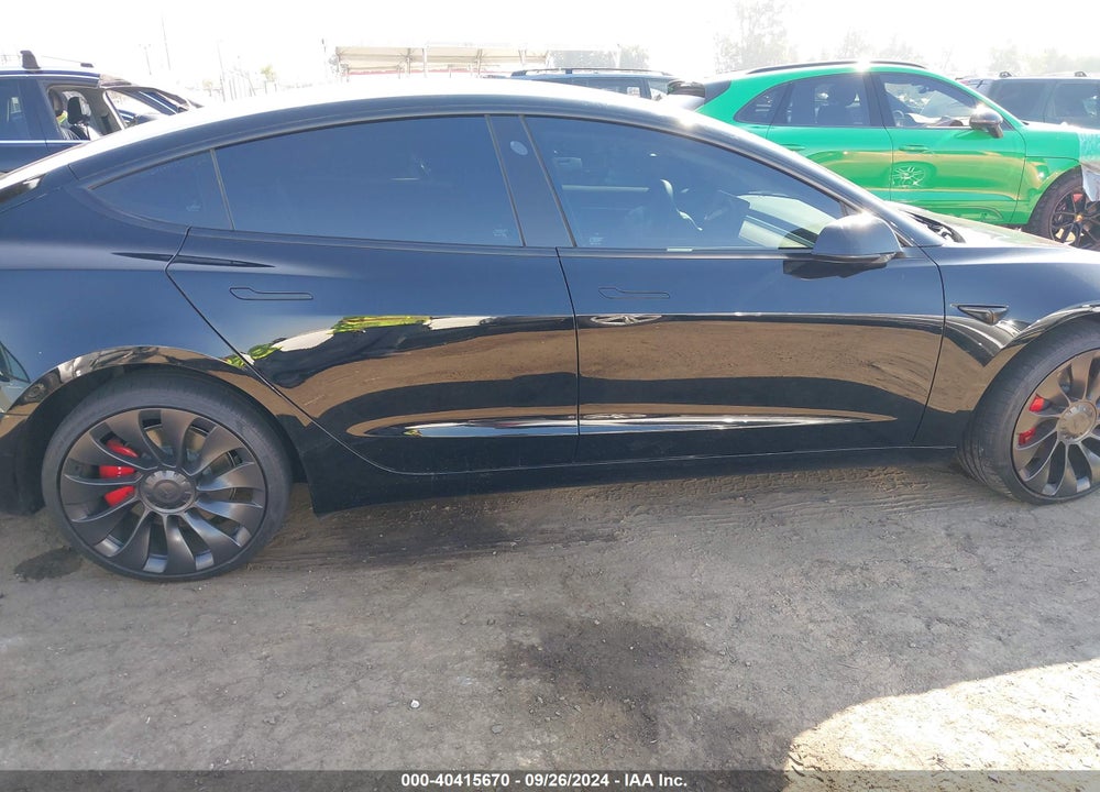 2023 TESLA MODEL 3 PERFORMANCE DUAL MOTOR ALL-WHEEL DRIVE VIN: 5YJ3E1EC3PF617105