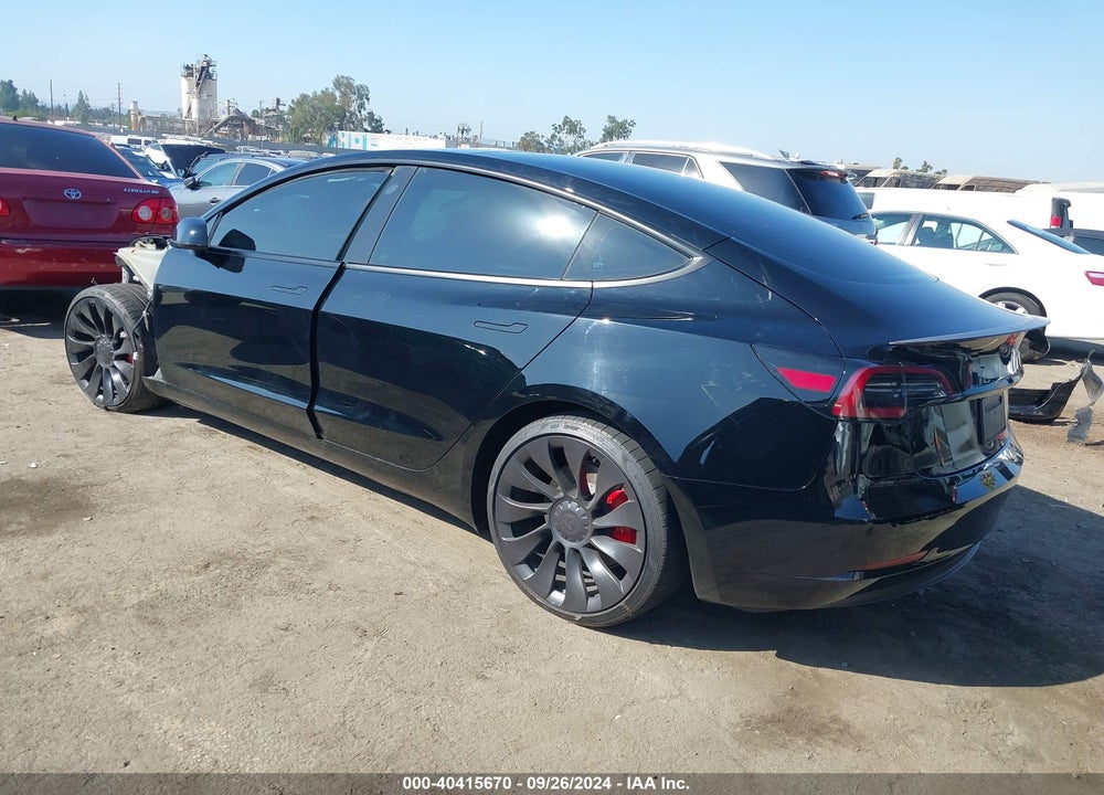 2023 TESLA MODEL 3 PERFORMANCE DUAL MOTOR ALL-WHEEL DRIVE VIN: 5YJ3E1EC3PF617105