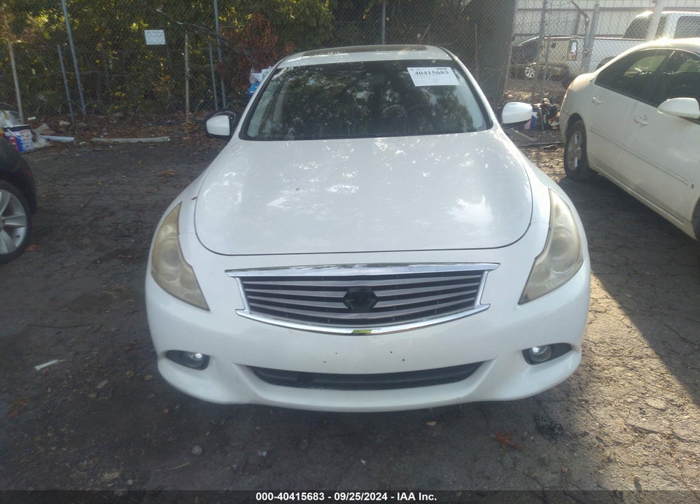 2013 INFINITI G37X VIN: JN1CV6AR9DM766342