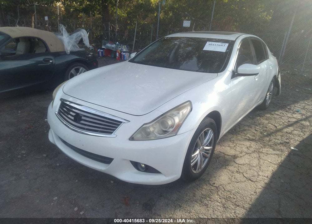 2013 INFINITI G37X VIN: JN1CV6AR9DM766342