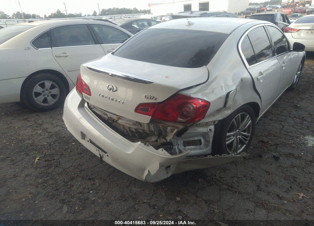 2013 INFINITI G37X VIN: JN1CV6AR9DM766342