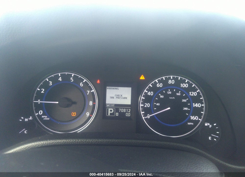 2013 INFINITI G37X VIN: JN1CV6AR9DM766342